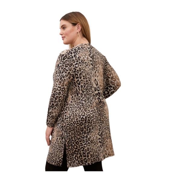BNWT Leopard Print Open Front multiple sizes available. - Picture 9 of 15